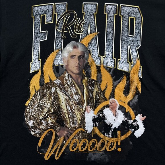 WWE Legend Ric Flair Woooo T-Shirt Size Large - Picture 2 of 4